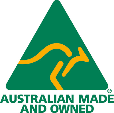 Australian Made and Owned Logo